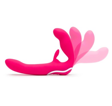 Wibrator strap-on - Happy Rabbit Strapless Strap-On Pink